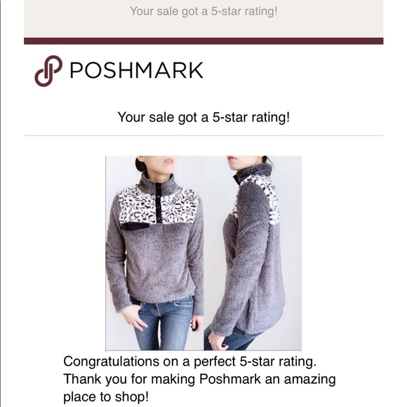 Warm Sherpa Teddy Fleece Pullover Sweater | Gray & Leopard Print - Picture 7 of 16